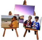 Cavalletto legno con foto