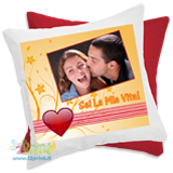 Cuscino San Valentino con foto