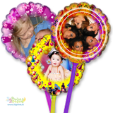 Palloncino Tondo 18 cm con foto