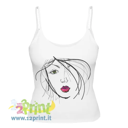 Canotta donna personalizzata con foto