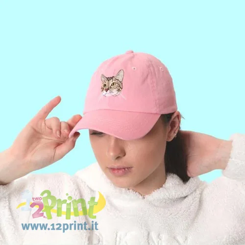 Cappellino personalizzato con foto o logo