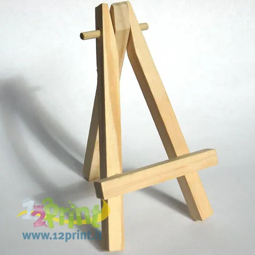 Cavalletto in legno con foto personalizzata