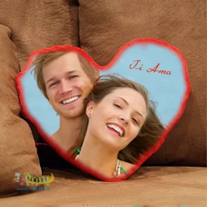 Cuscino Cuore Personalizzato Con Foto