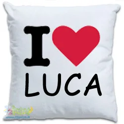 Cuscino I Love