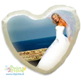 Cuscino Raso Cuore