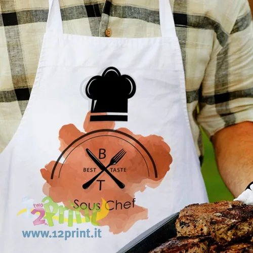 Grembiule da cucina personalizzato con foto