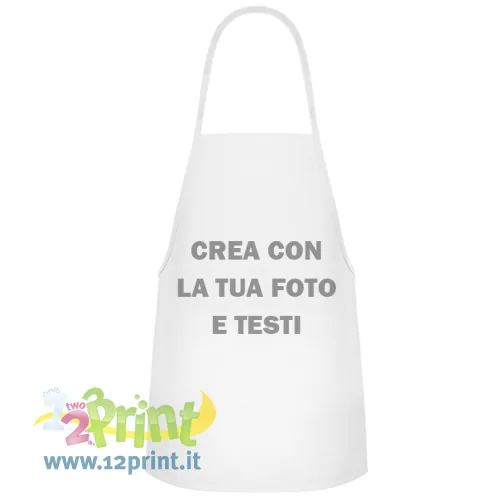 Grembiule da cucina personalizzato con foto