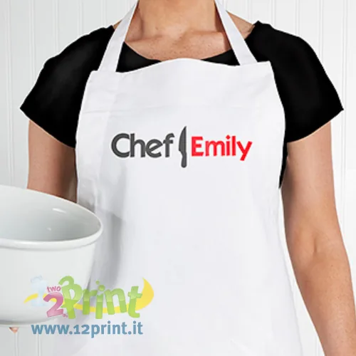 Grembiule da cucina personalizzato con foto
