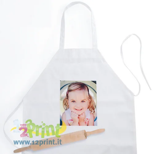 Grembiule da cucina personalizzato con foto