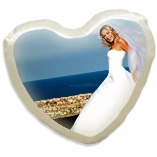 Cuscino Raso Cuore