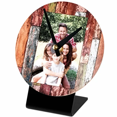 Orologio da tavolo personalizzato con foto