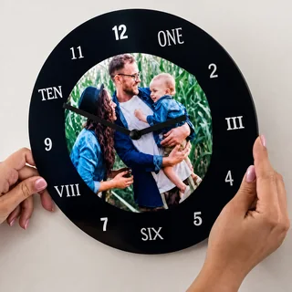 Orologio Vetro Da Parete 30 Cm