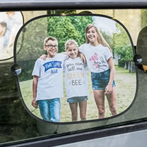 Parasole auto personalizzato con foto