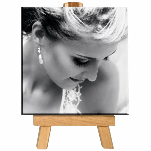 Piastrella 10x10 su cavalletto personalizzata con foto