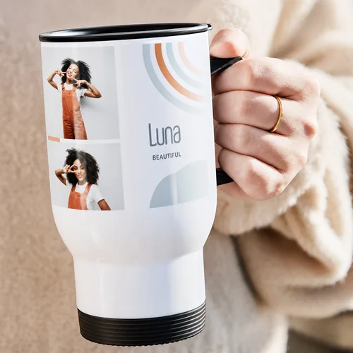 Tazza termica personalizzata con foto