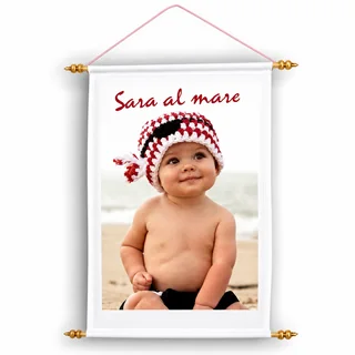 Tessuto Con Foto