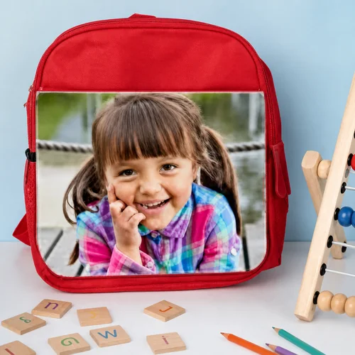 Zaino scuola personalizzato con foto