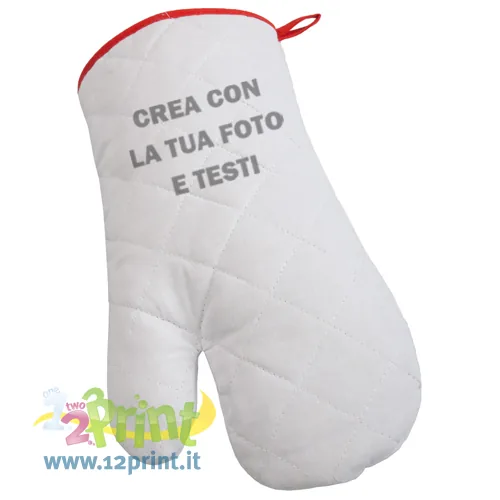 Guantone Cucina Personalizzato Con Foto
