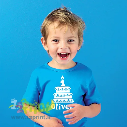 Maglietta neonato personalizzata con foto