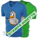 Maglietta Scollo V