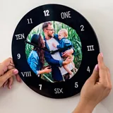 Orologio Vetro Da Parete 30 Cm