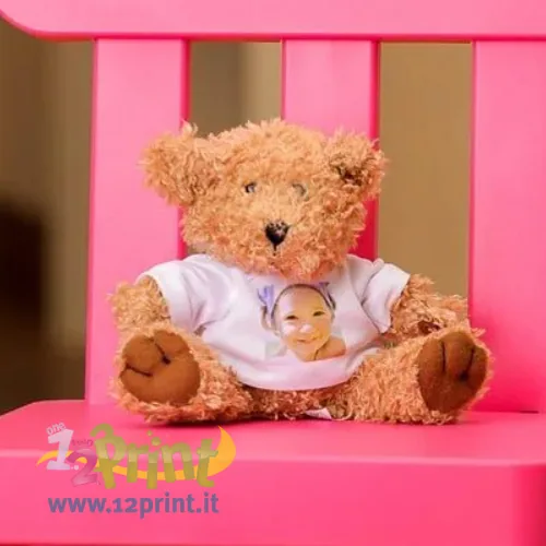Orsetto inglese personalizzato con foto