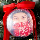Palla Natale Clear