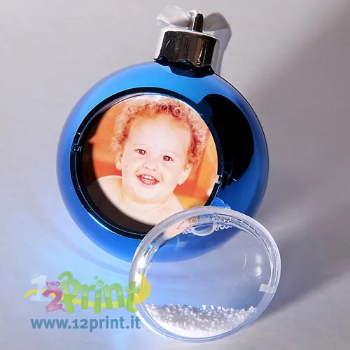 Palla Natale Personalizzata con Foto
