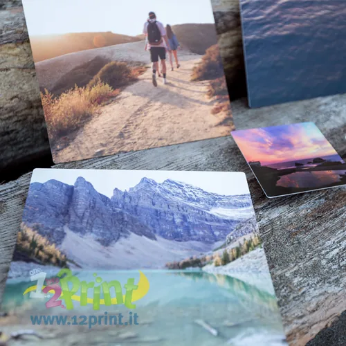 Pannello Chromaluxe in alluminio personalizzato con foto