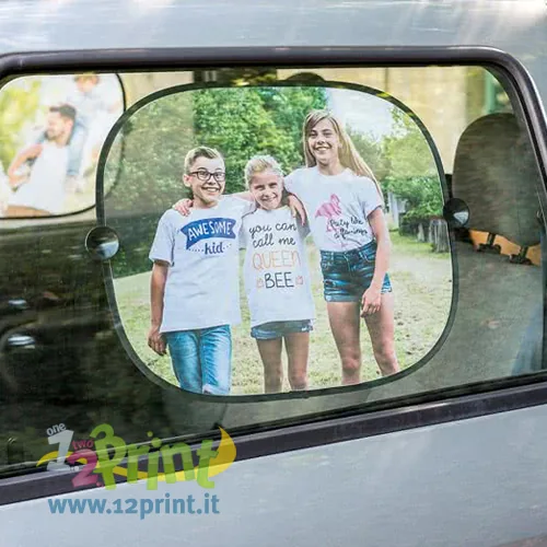 Parasole auto personalizzato con foto