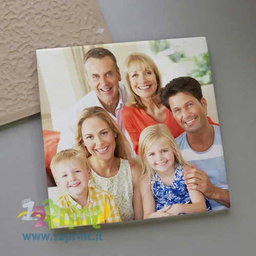 Piastrella in ceramica 15x15 personalizzata con foto