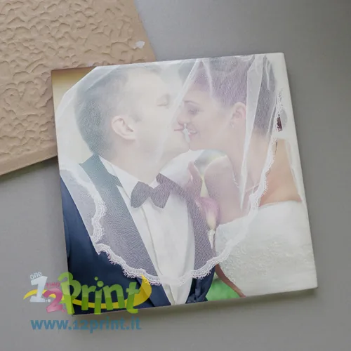 Piastrella in ceramica 15x15 personalizzata con foto