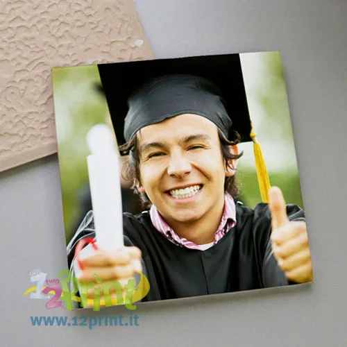 Piastrella 15x15 con cornice personalizzata con foto