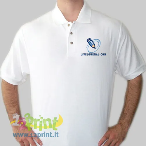Polo Personalizzate Stampa Retro