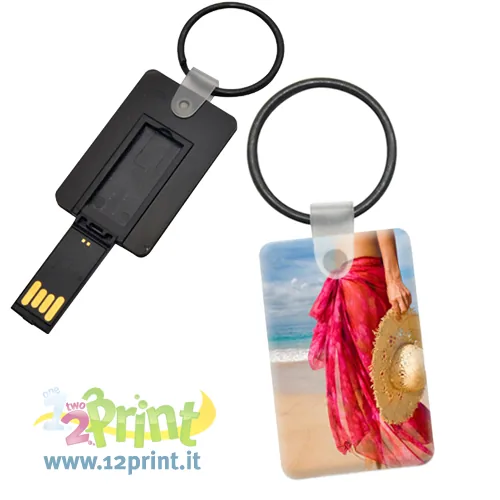 Chiavetta USB personalizzata con foto o logo