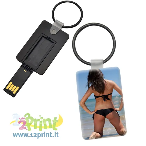 Chiavetta USB personalizzata con foto o logo