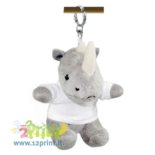 Portachiavi peluche personalizzato con foto