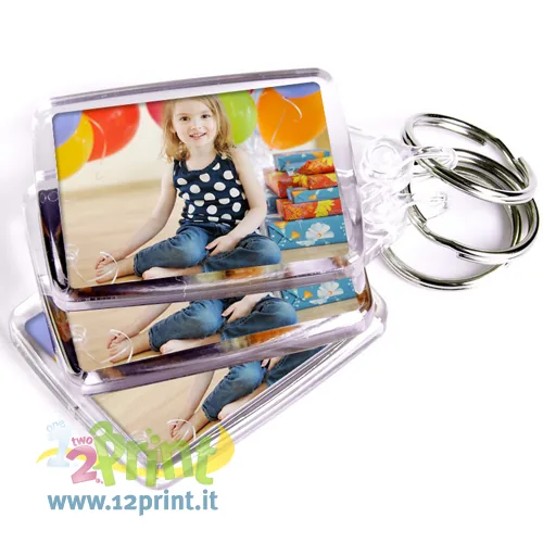 Portachiavi Plastica Personalizzato
