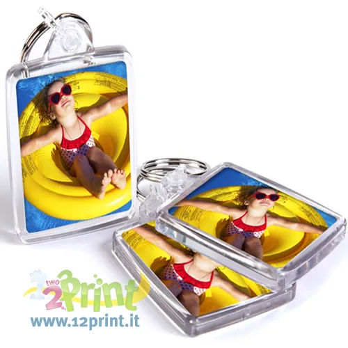 Portachiavi Plastica Personalizzato