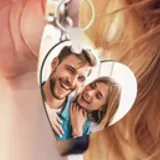 Portachiavi PVC Cuore