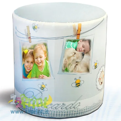 Pouf Azzurro