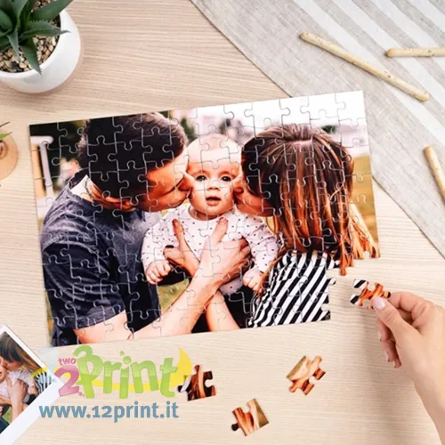 Puzzle 30x40 da 192 pezzi personalizzato con foto