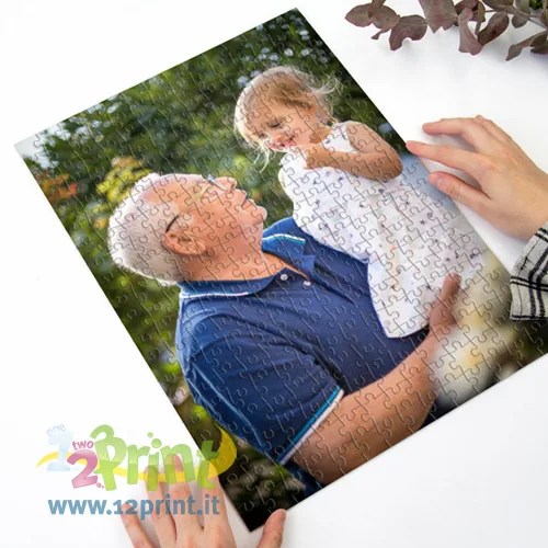 Puzzle 30x40 da 384 pezzi personalizzato con foto