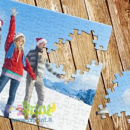 Puzzle 50x70 da 1080 pezzi personalizzato con foto