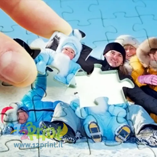 Puzzle in legno 25x36 personalizzato con foto