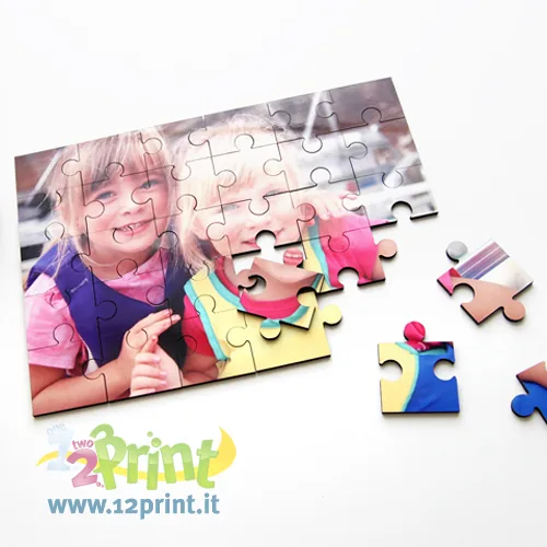 Puzzle in legno 25x36 personalizzato con foto