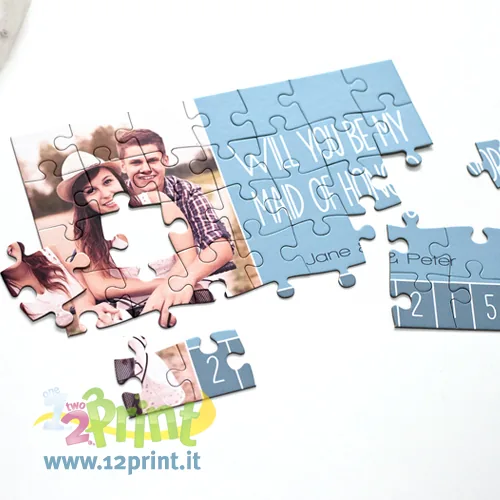 Puzzle panoramico 10x30 personalizzato con foto
