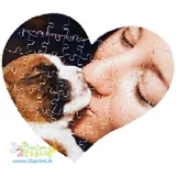 Puzzle Cuore 25x20