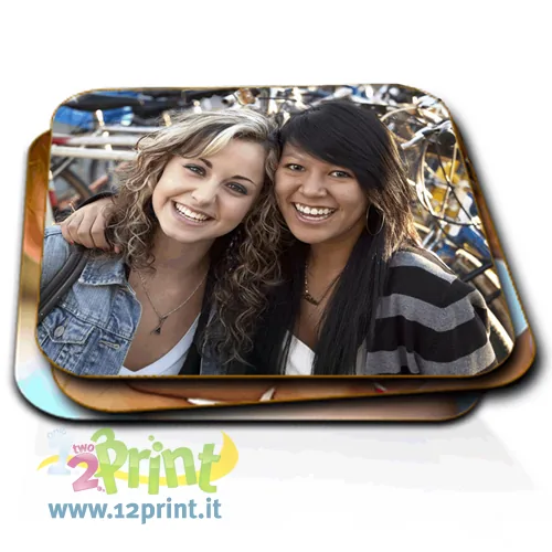 Sottobicchiere Quadrato Personalizzato