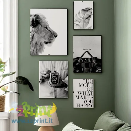 Stampa Foto con Cornice a Giorno Personalizzata